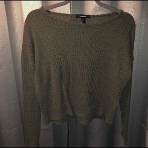 Olive Green Sweater